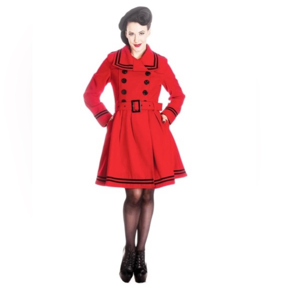 Small Hell Bunny Millie Coat